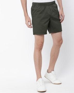 shorts with elasticated waist