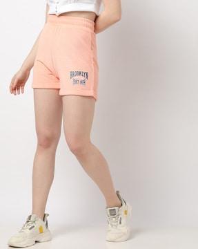 shorts with elasticated waist