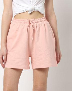 shorts with elasticated waist