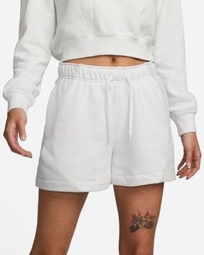 shorts with elasticated waist