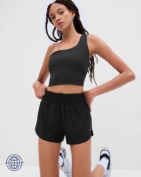 shorts with elasticated waist