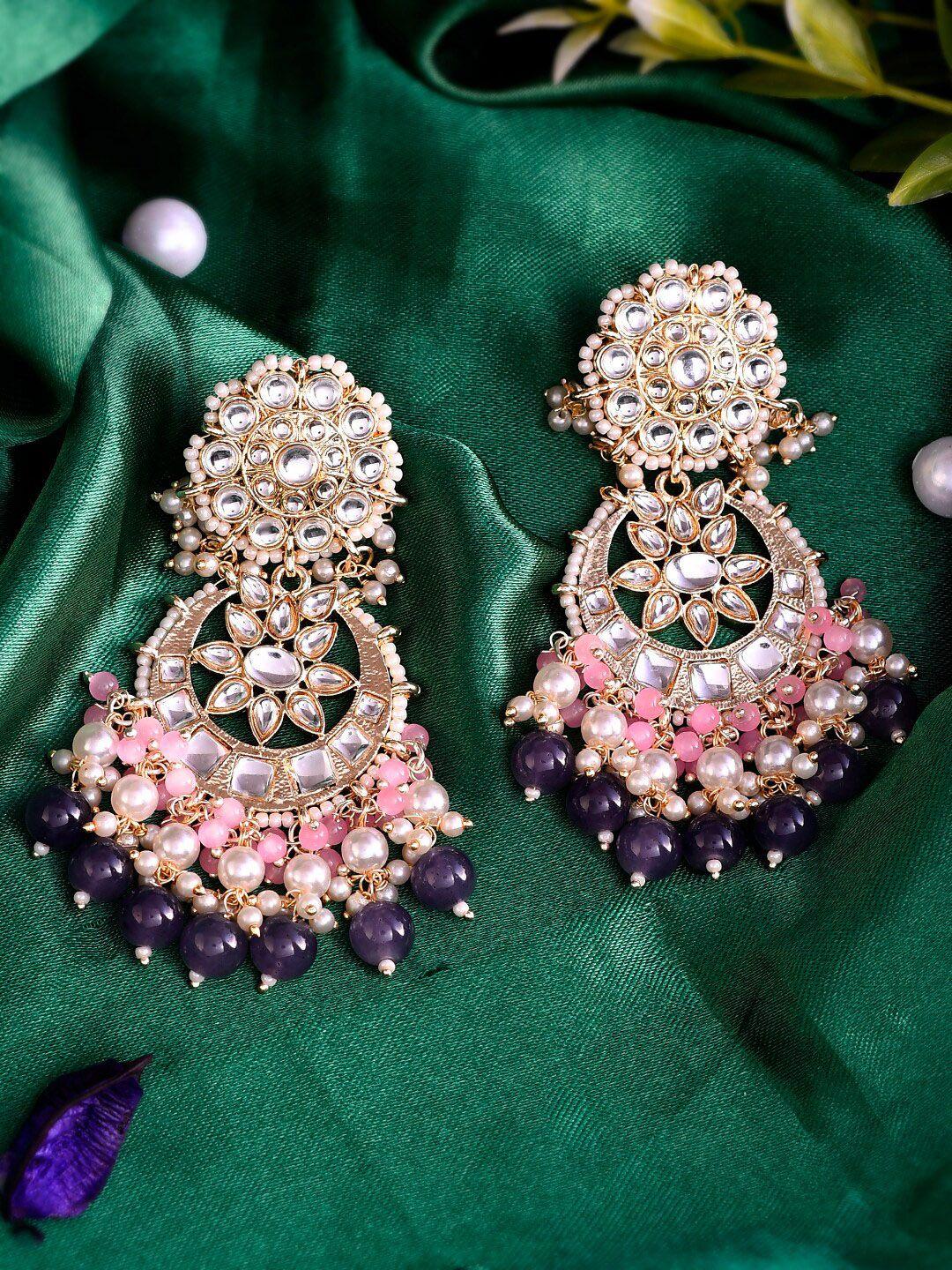 shoshaa women contemporary chandbalis earrings