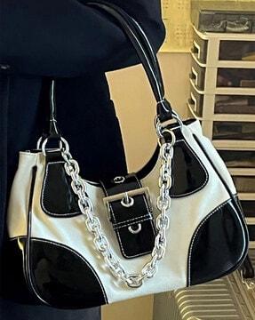 shoulder bag with chain strap
