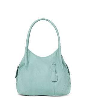 shoulder handbag with zip pocket