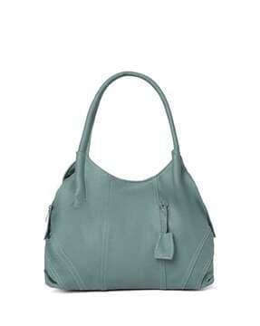 shoulder handbag with zip pocket
