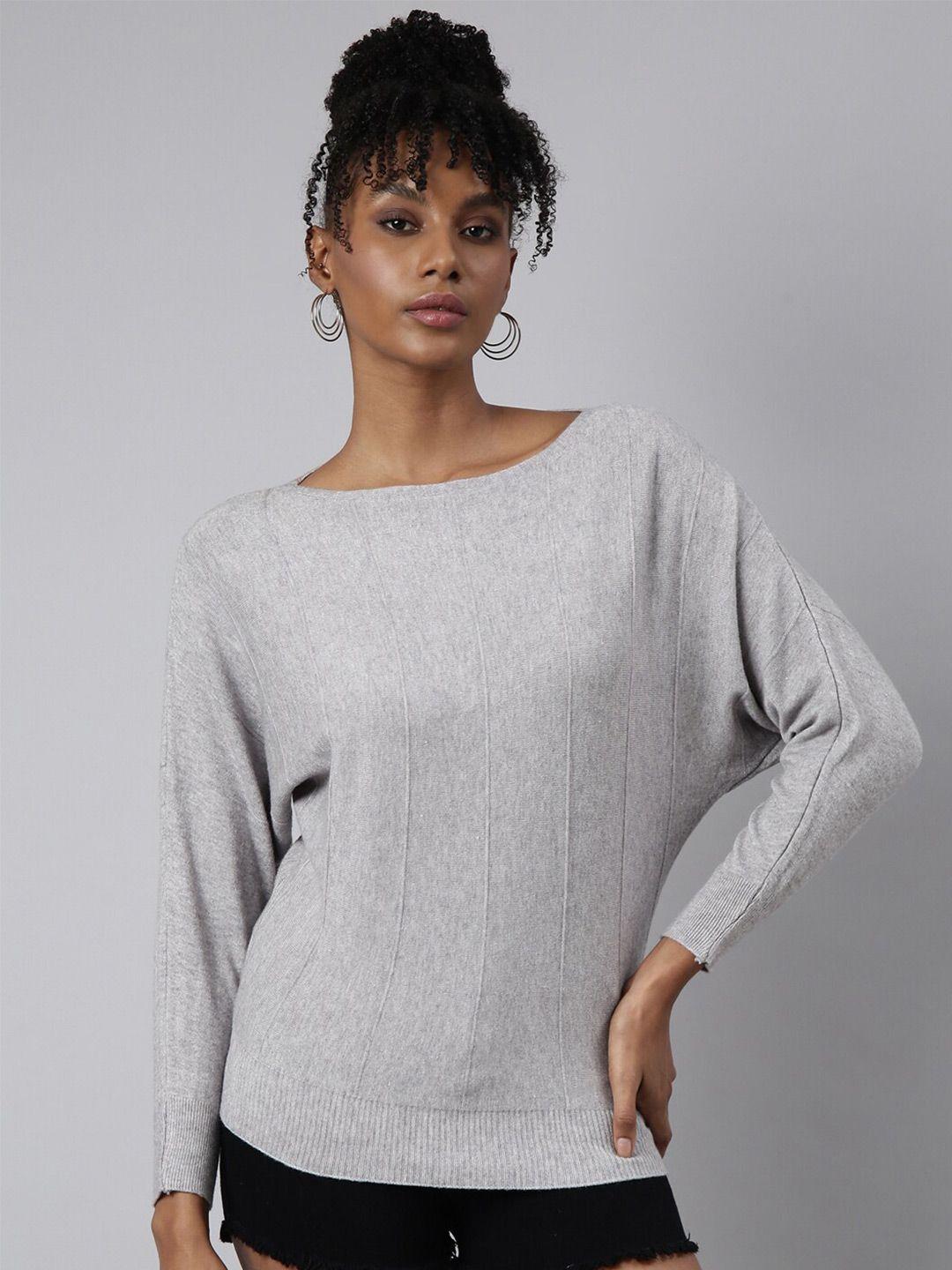 showoff knitted extended sleeves knits top