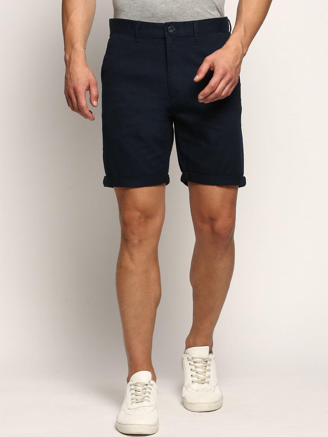 showoff-men-mid-raise-cotton-casual-shorts