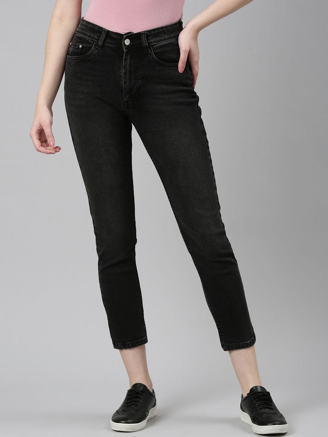 showoff women jean light fade stretchable cotton jeans