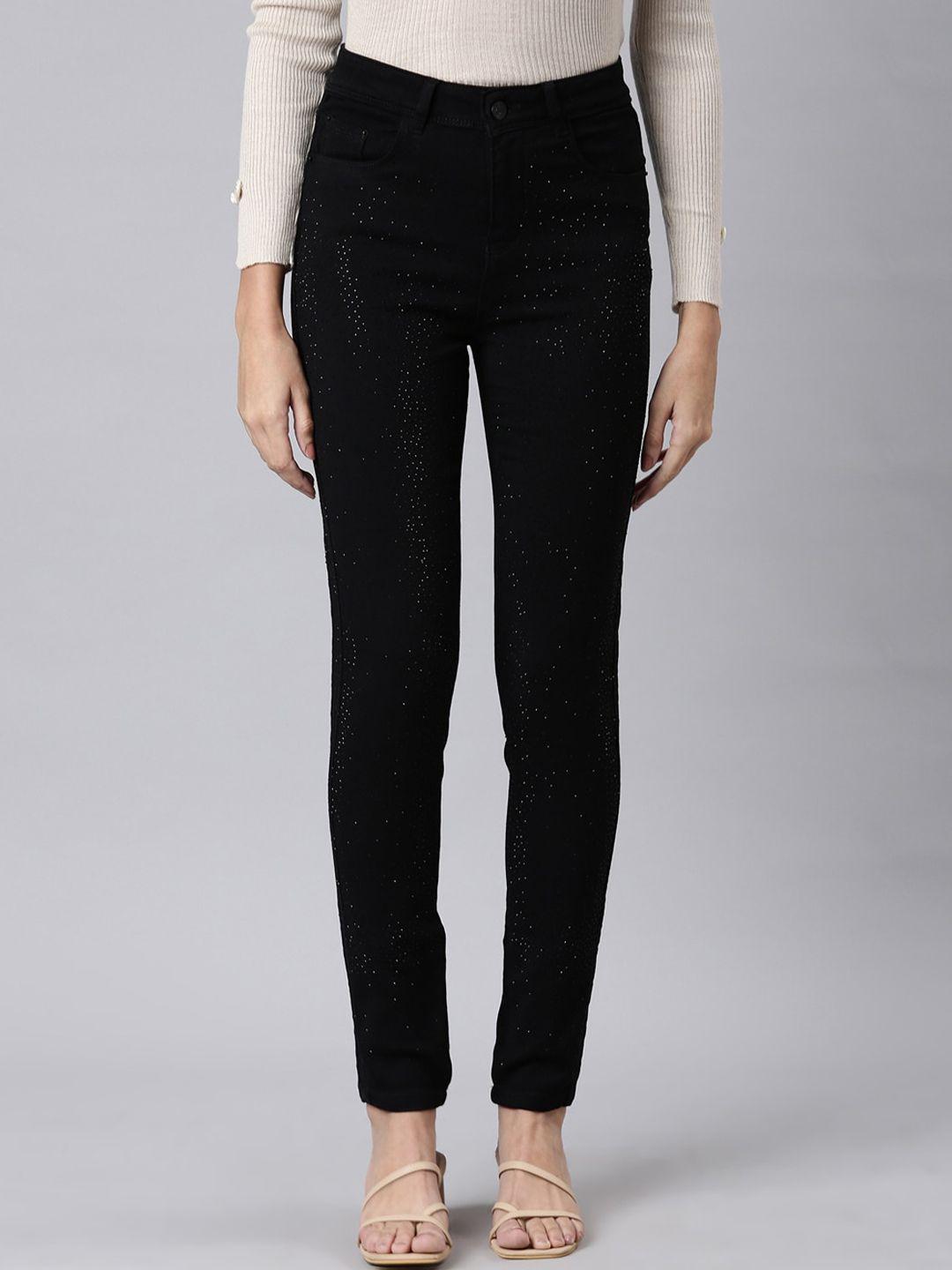 showoff-women-jean-slim-fit-high-rise-embellished-stretchable-cropped-jeans