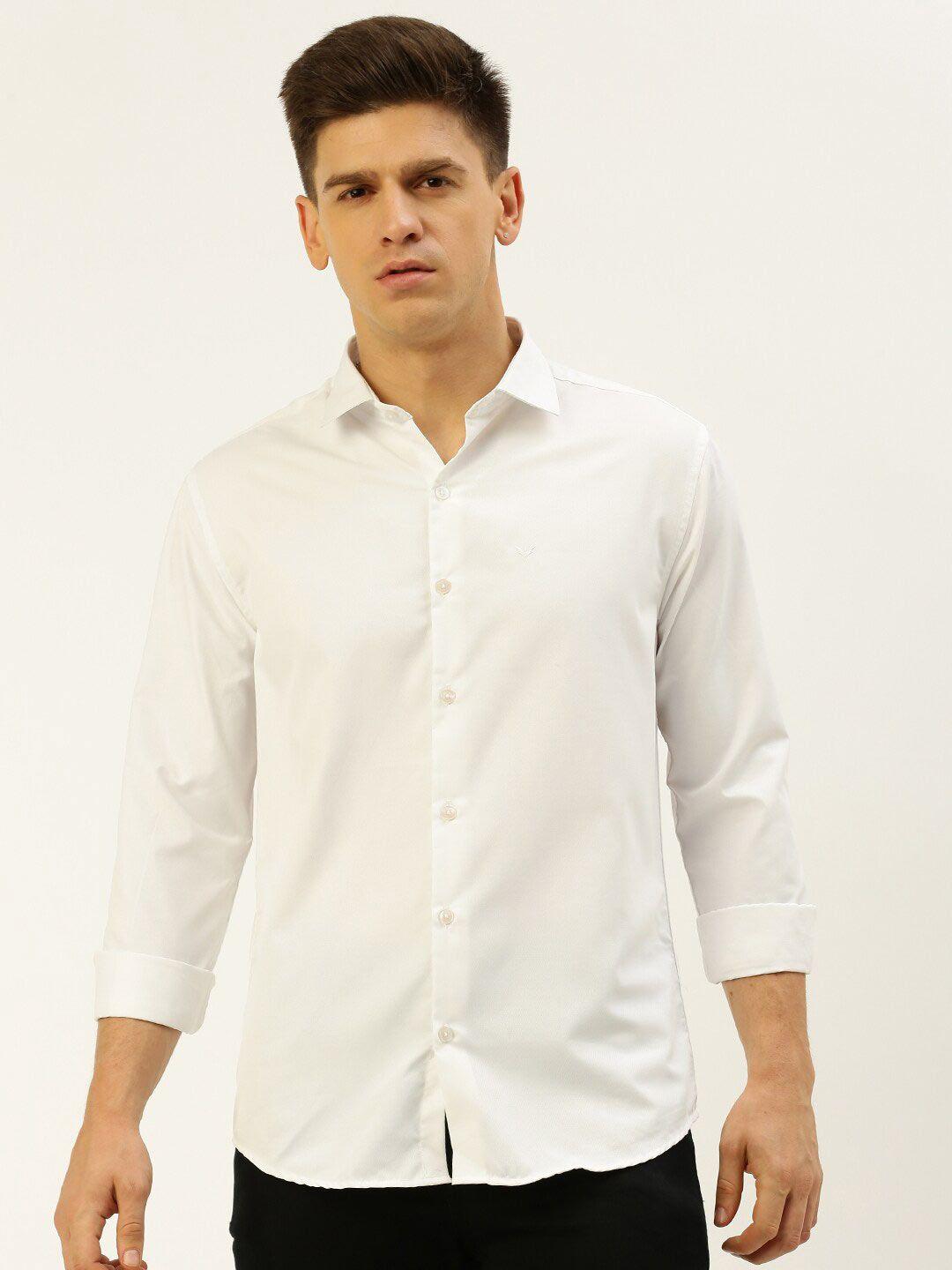showoff classic slim fit cotton shirt