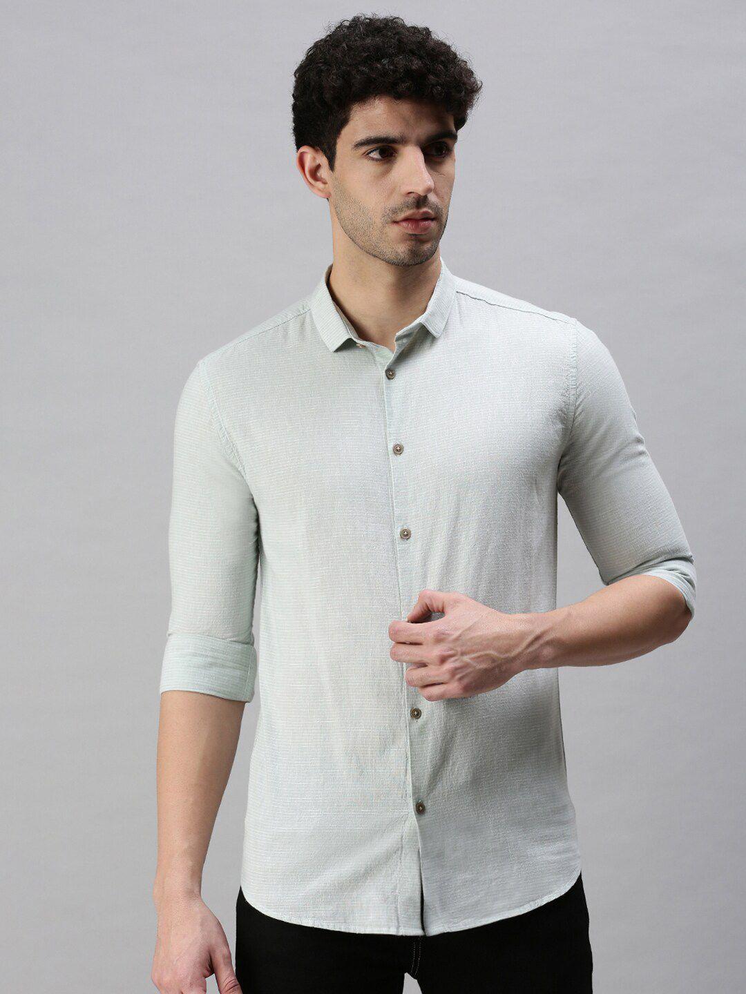 showoff comfort fit cotton casual shirt
