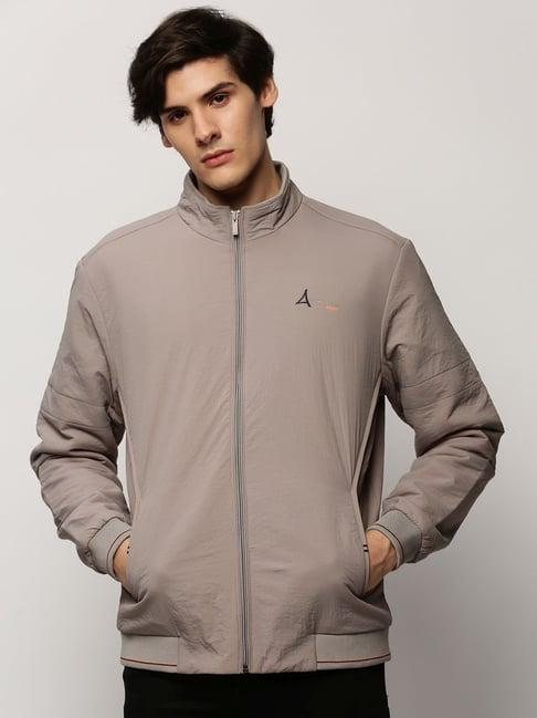 showoff grey slim fit jacket
