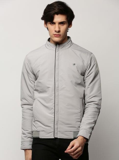 showoff grey slim fit jacket