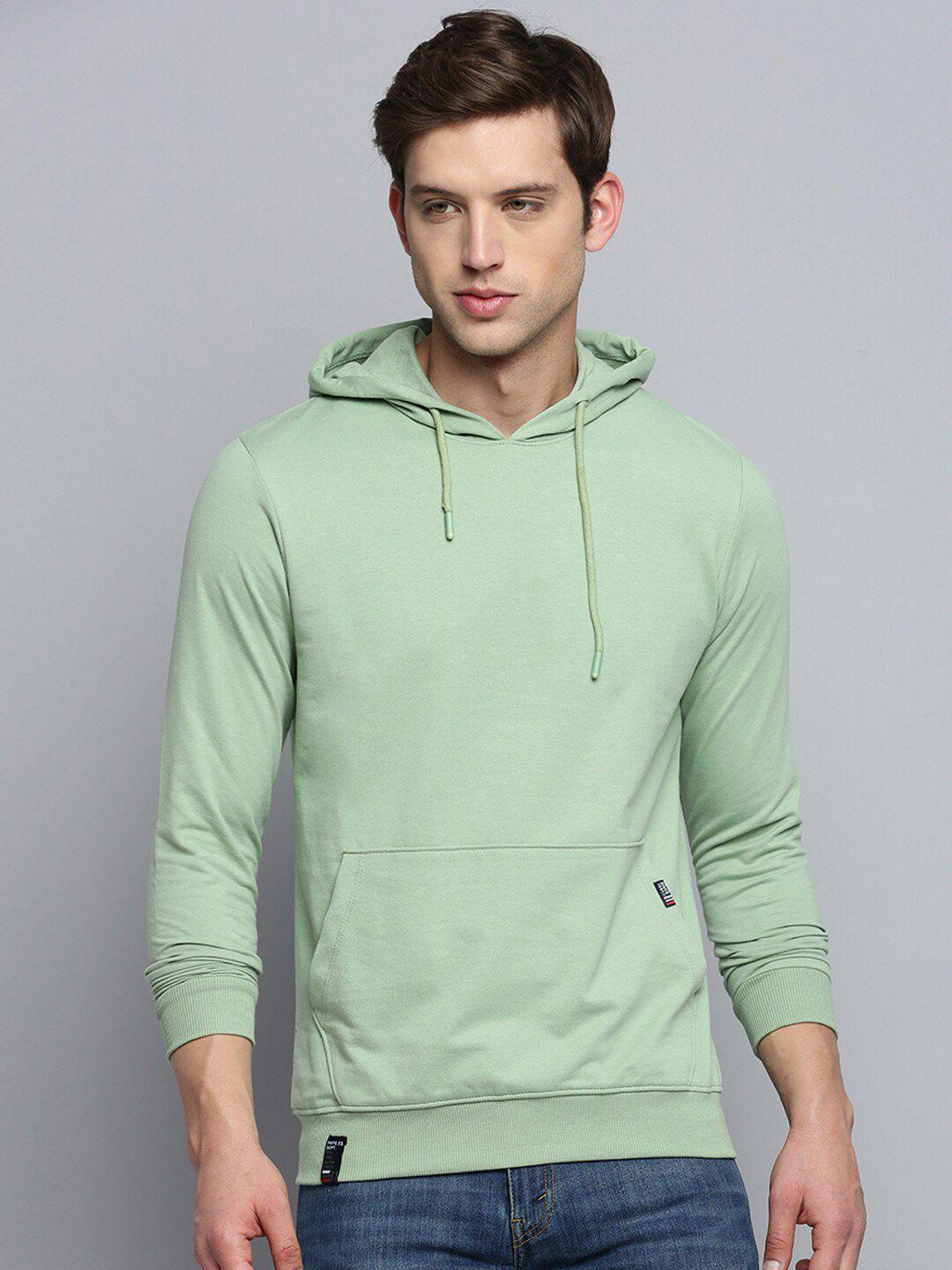 showoff hooded pullover cotton sweatshirt