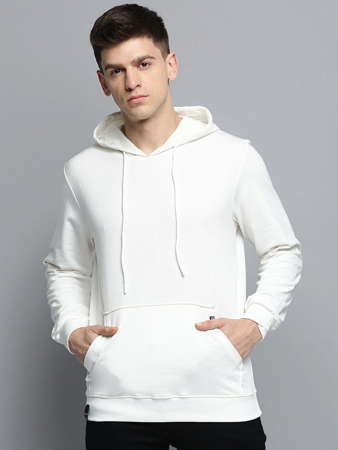 showoff hooded pullover cotton sweatshirt