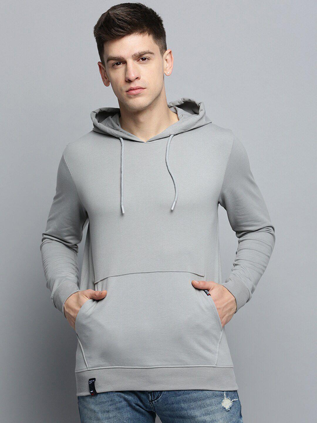 showoff hooded pullover cotton sweatshirt