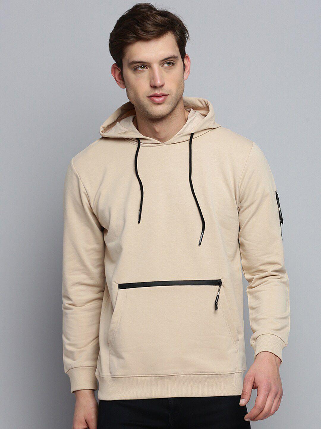 showoff hooded pullover cotton sweatshirt