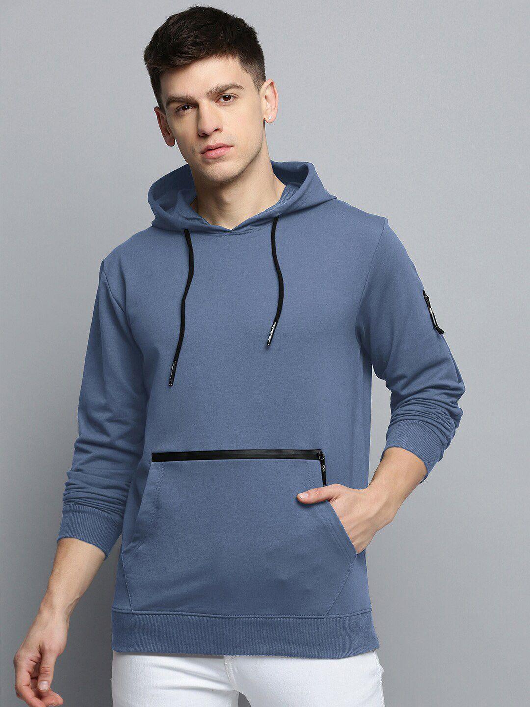 showoff hooded pullover cotton sweatshirt
