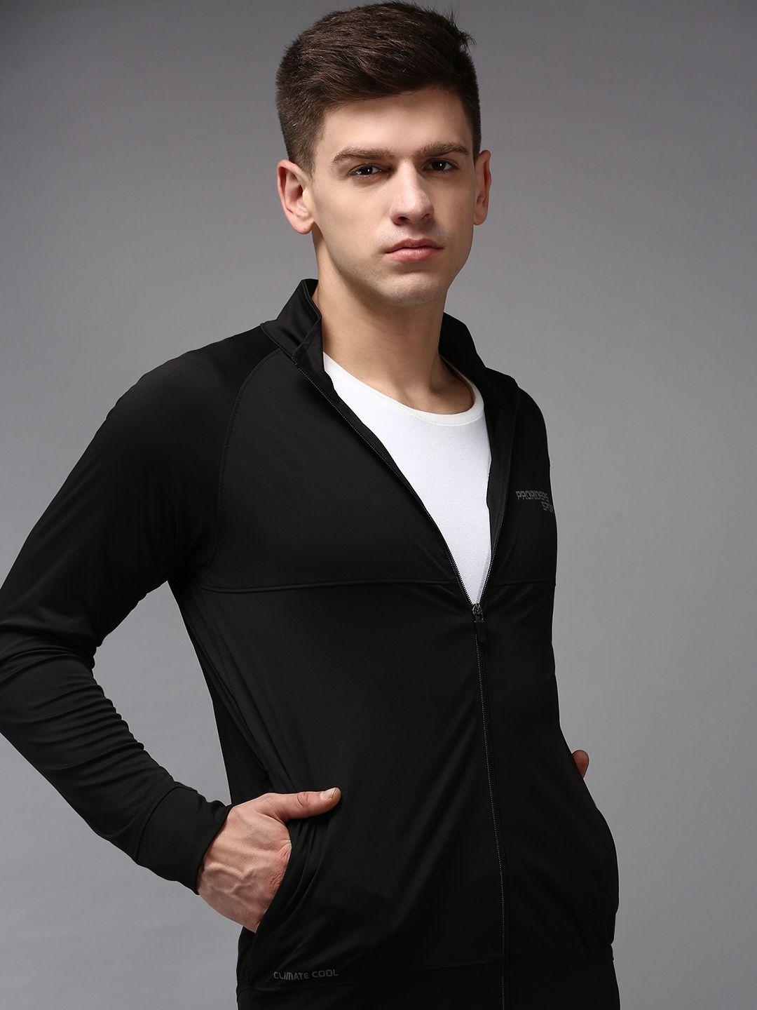 showoff men black sweatshirt