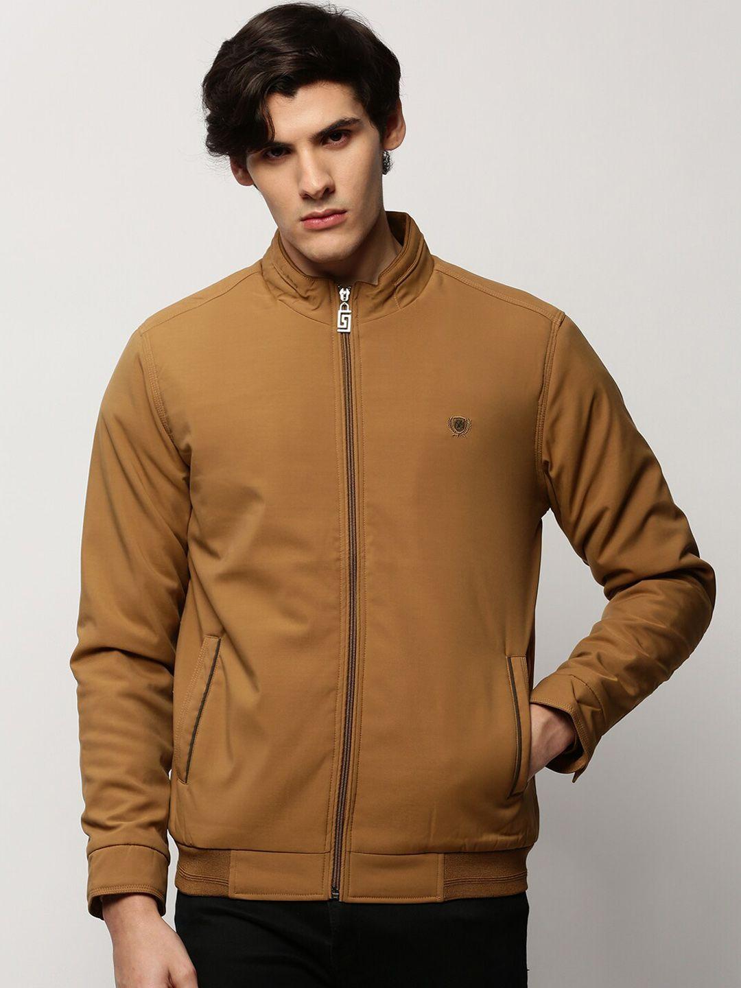 showoff mock collar zip detail regular bomber jacket windcheater