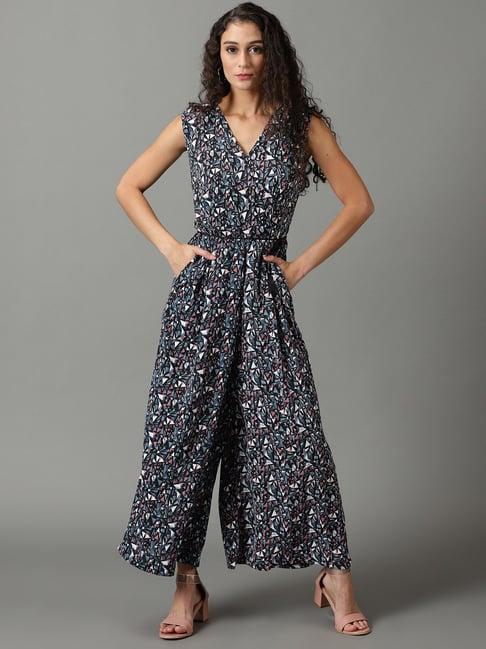 showoff multicolor printed jumpsuit