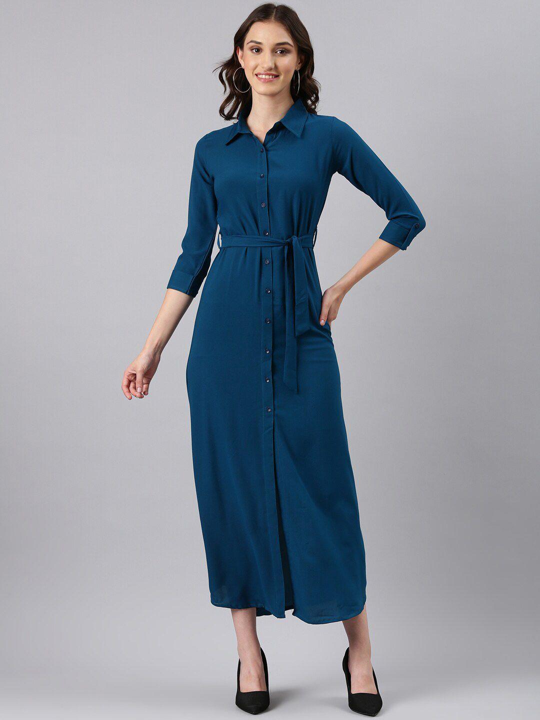 showoff shirt maxi dress