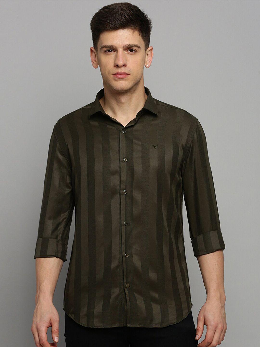showoff striped cotton casual shirt