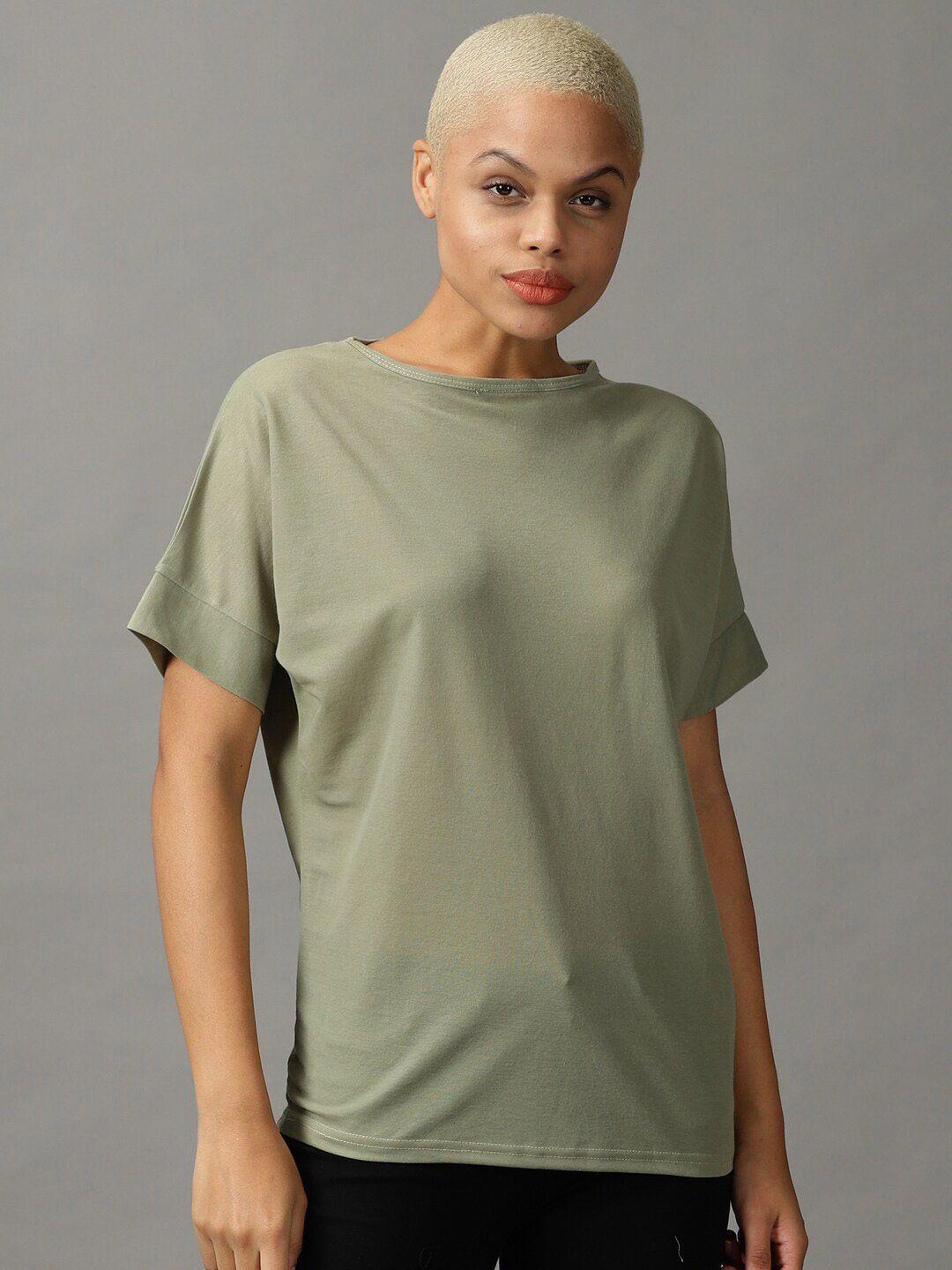 showoff women extended sleeves t-shirt