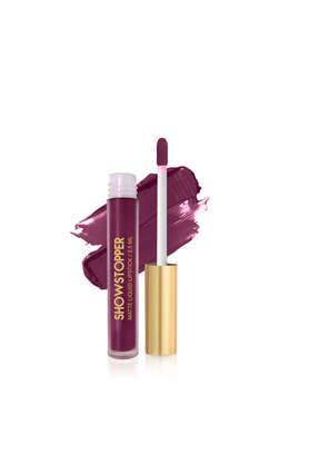 showstopper matte liquid lipstick - mahogany