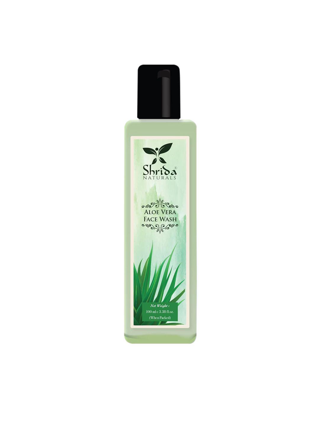 shrida aloe vera face wash with glycerin - 100 ml