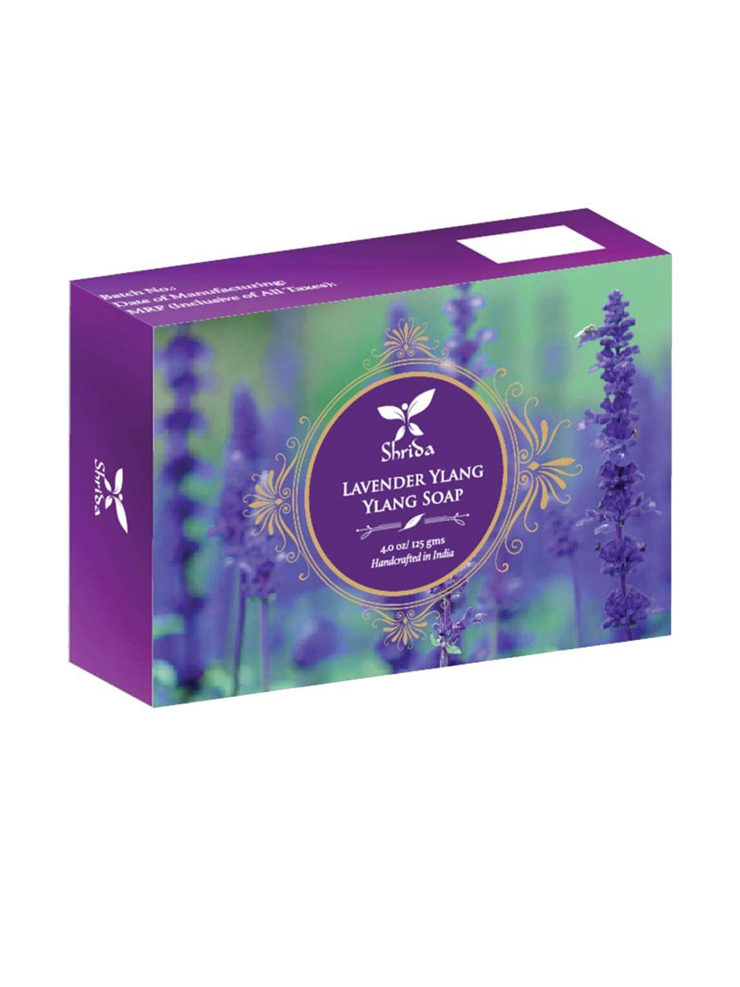 shrida cruelty-free handmade lavender ylang ylang soap - 125 g