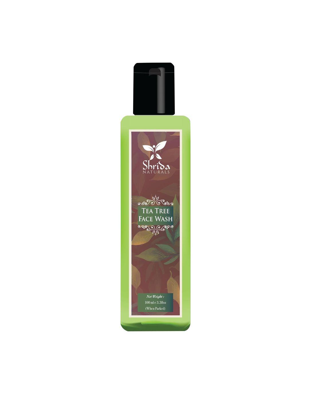 shrida tea tree face wash 100ml