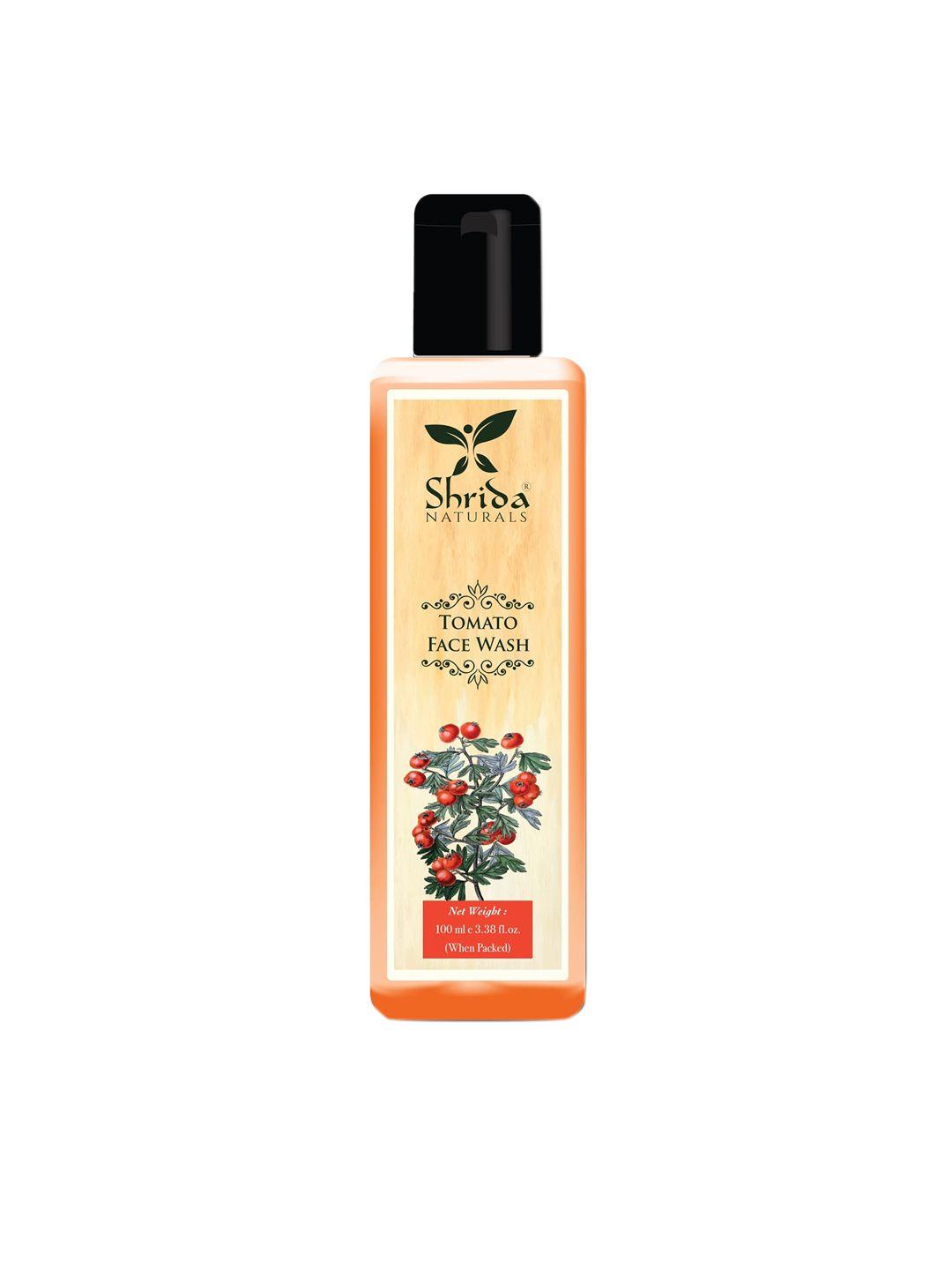 shrida tomato face wash with glycerin - 100 ml