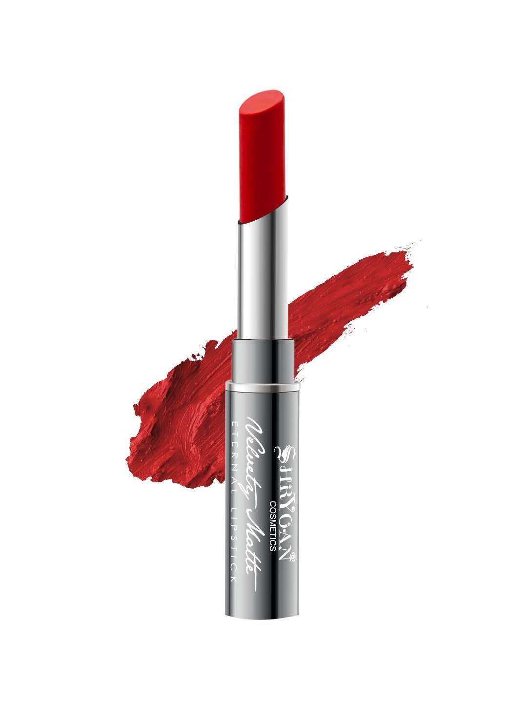 shryoan velvety matte eternal lipstick 3.8g - sexy red