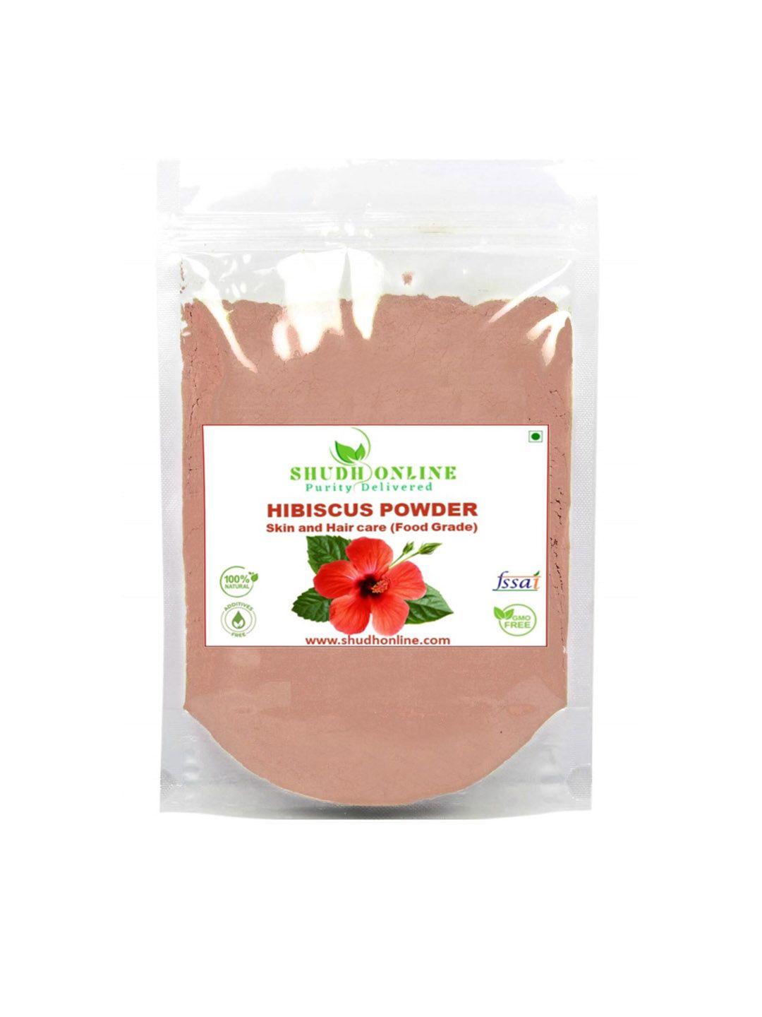 shudh online natural organic hibiscus powder - 500 g