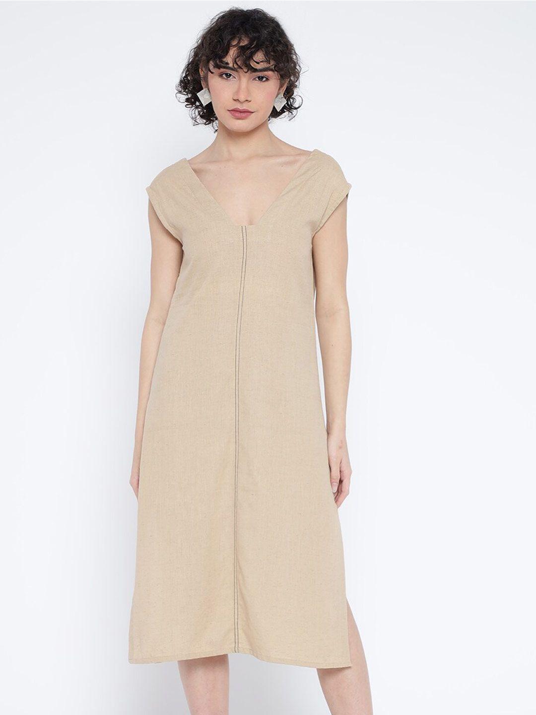 shurtz n skurtz cotton a-line midi dress