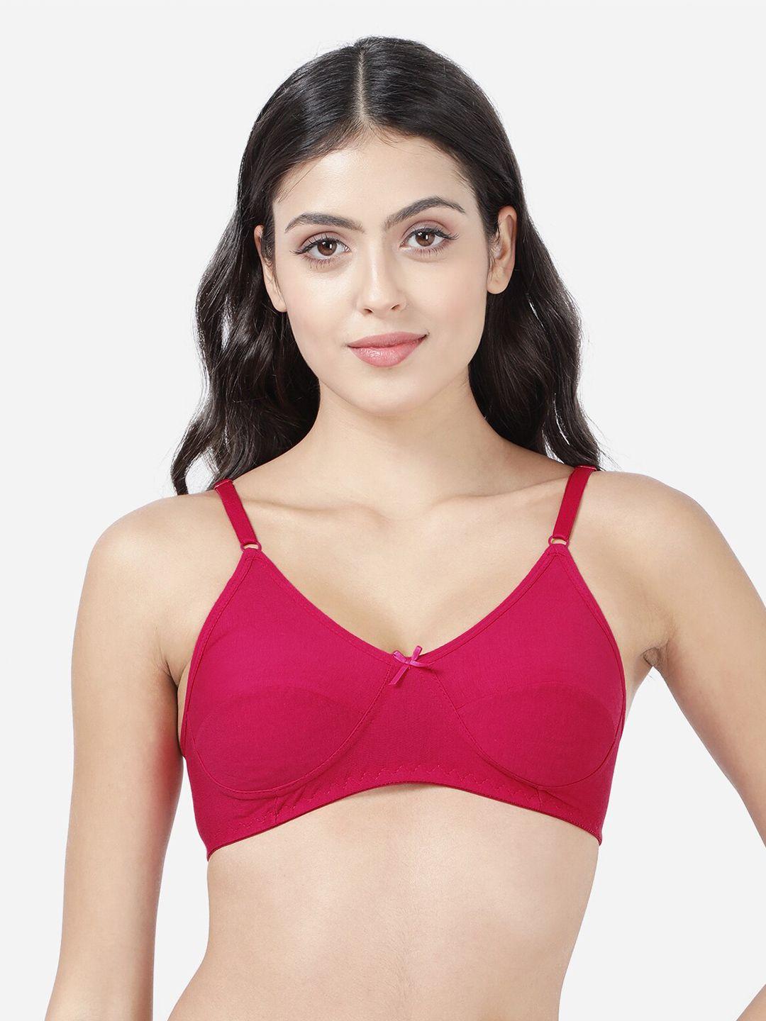 shyaway non padded non-wired full coverage all day comfort cotton bra