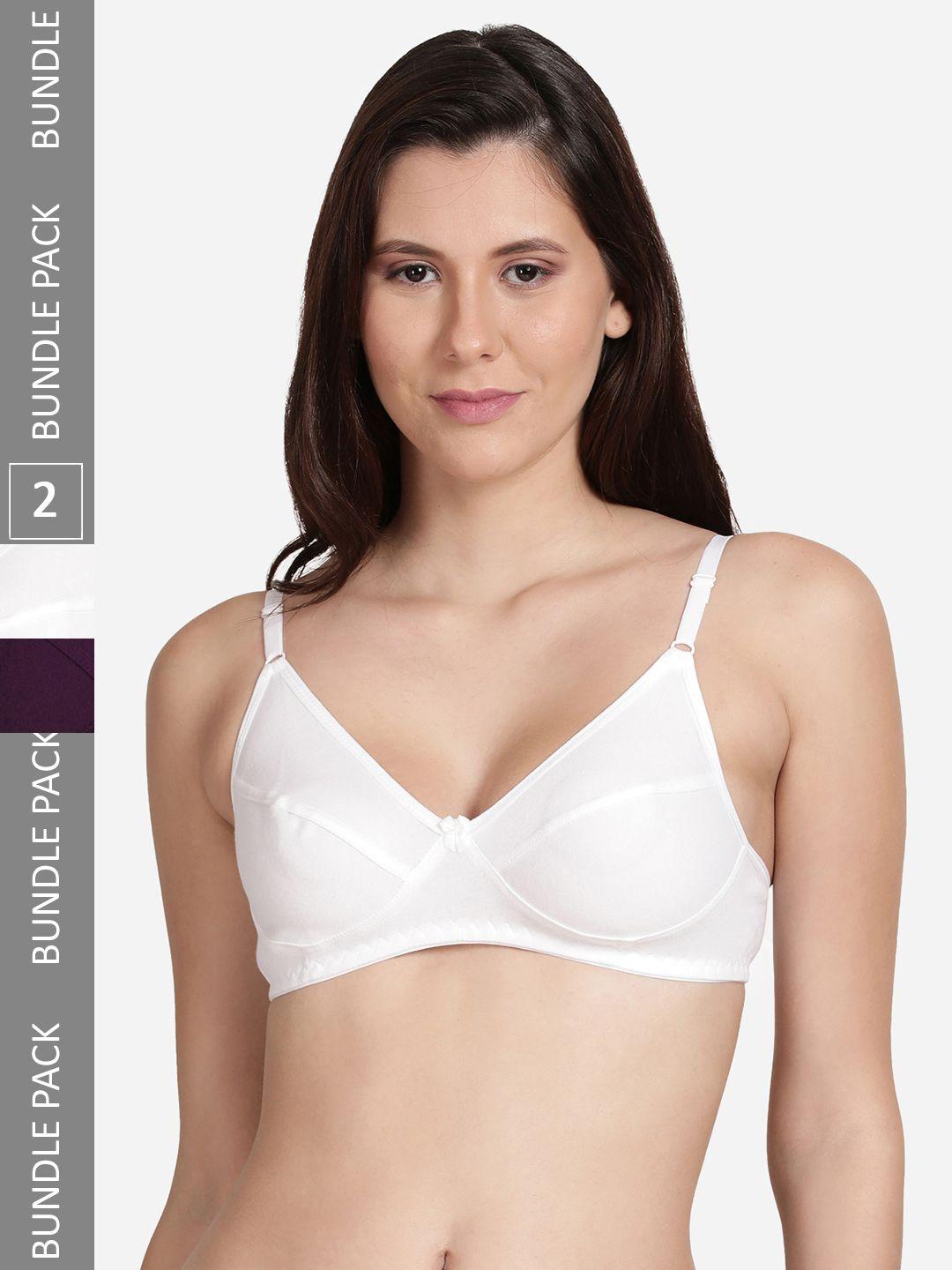 shyaway pack of 2 non padded everyday bra