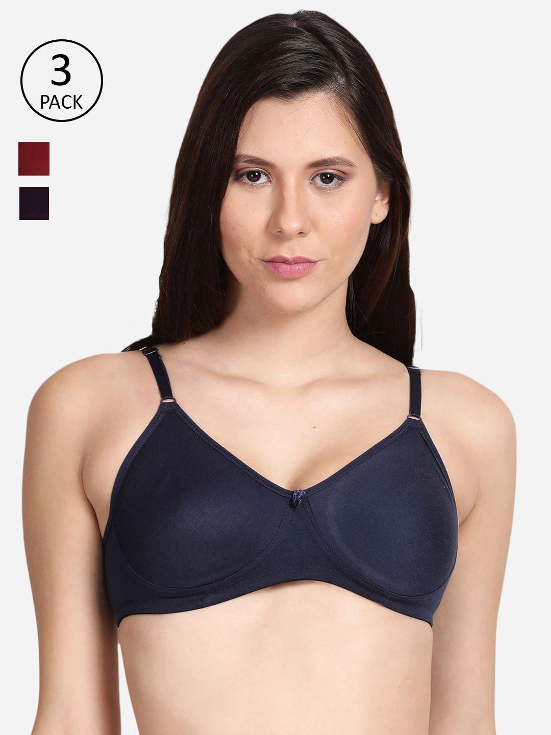 shyaway pack of 3 all day comfort t-shirt bra