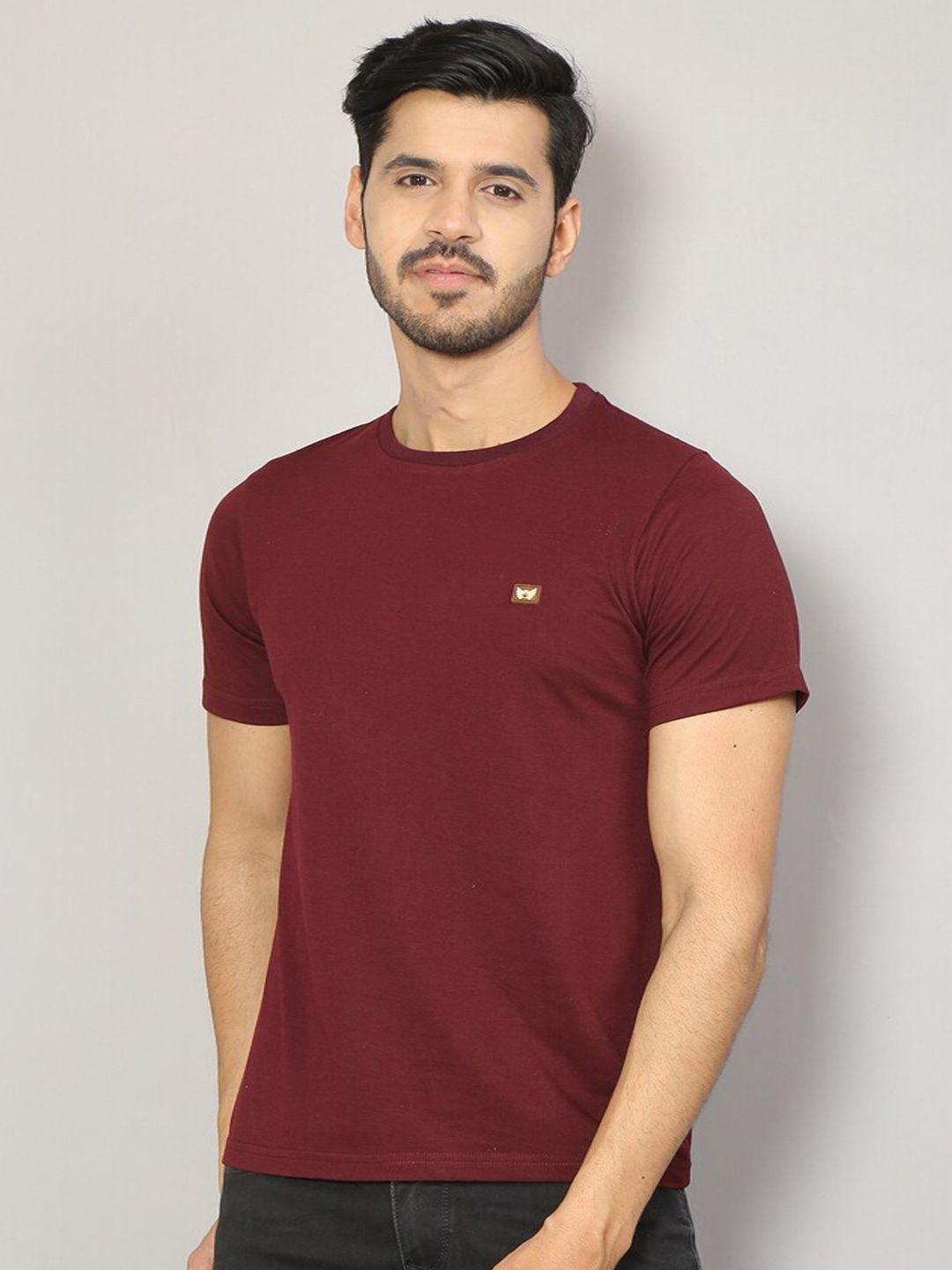 siapa men maroon outdoor t-shirt