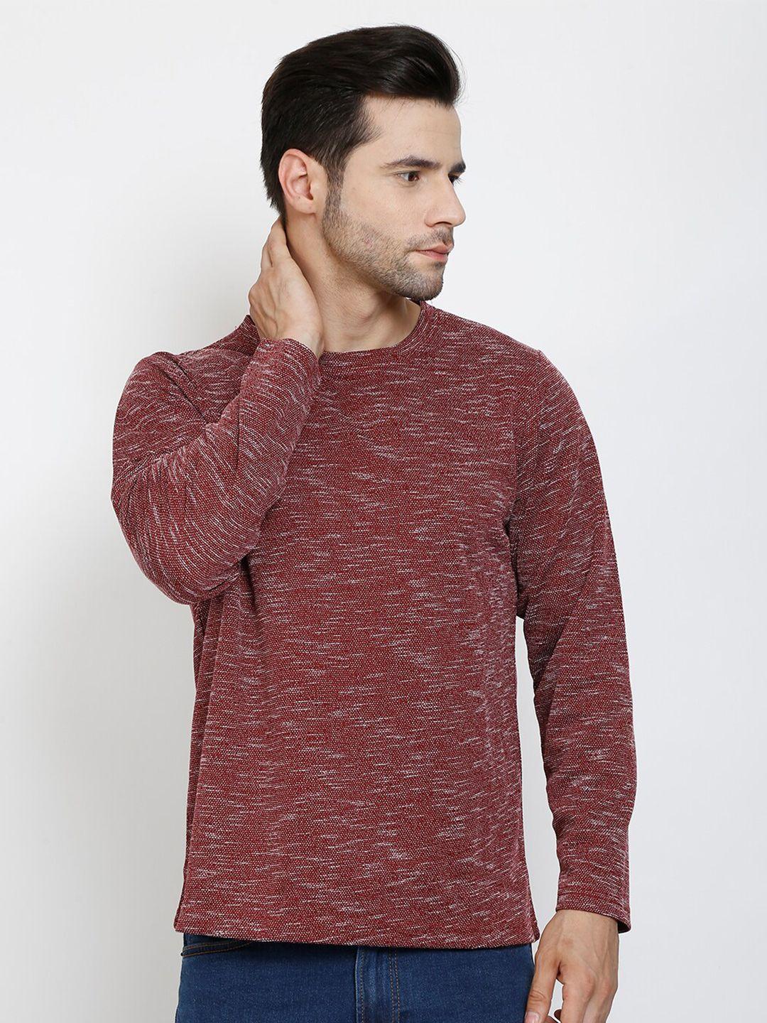 siapa men maroon outdoor t-shirt