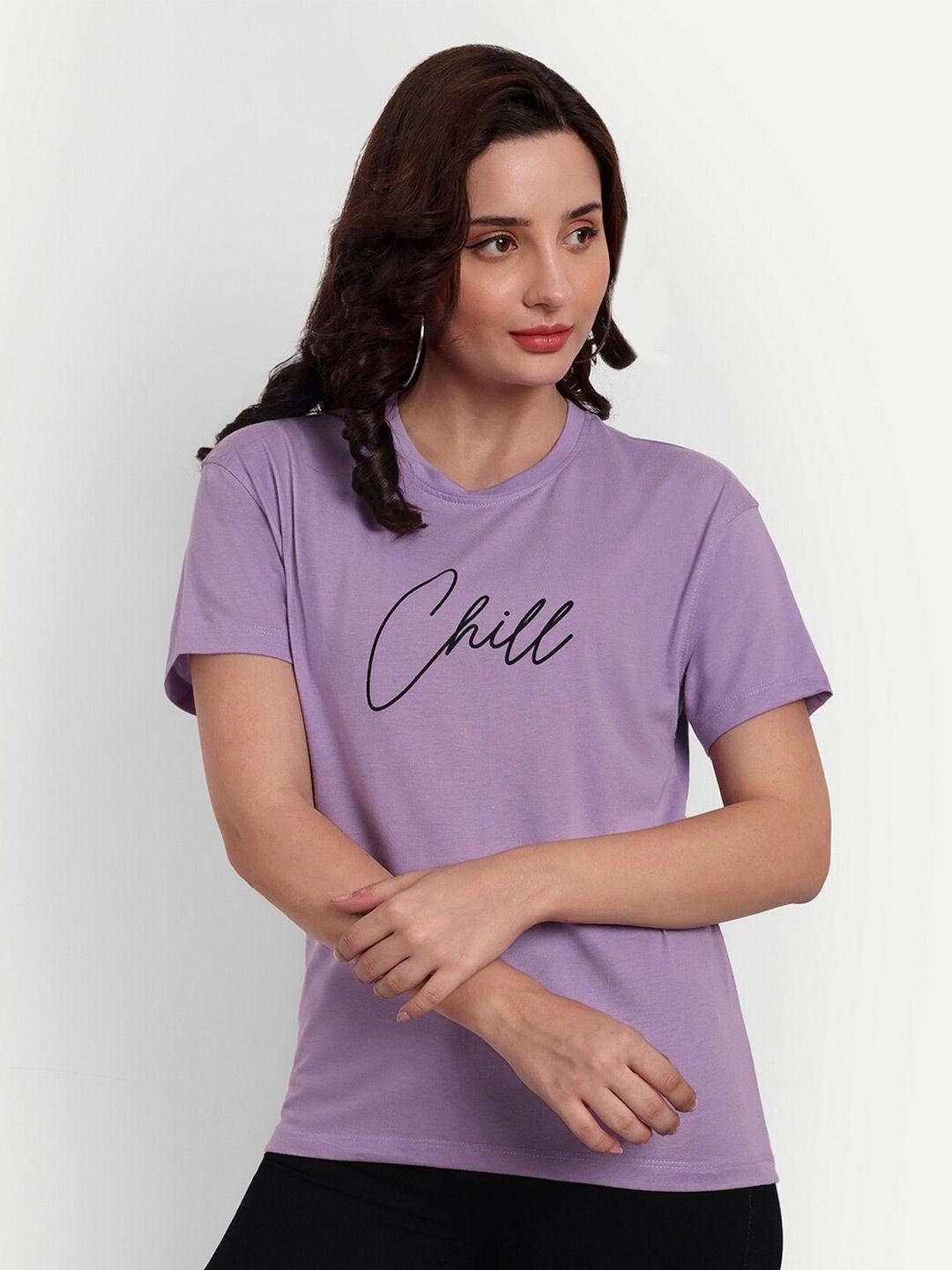 siapa women lavender polo collar bio finish pockets t-shirt
