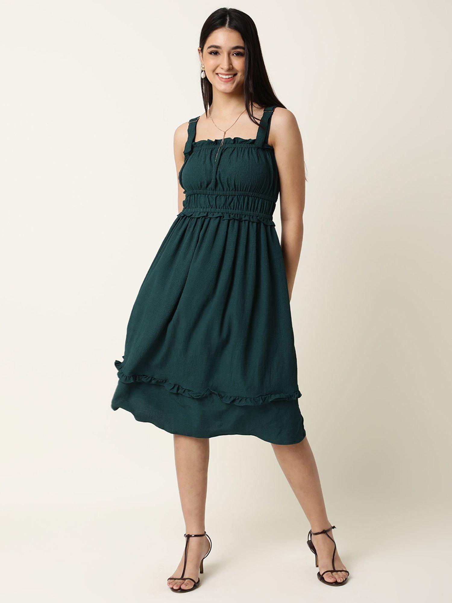 sickle green dress