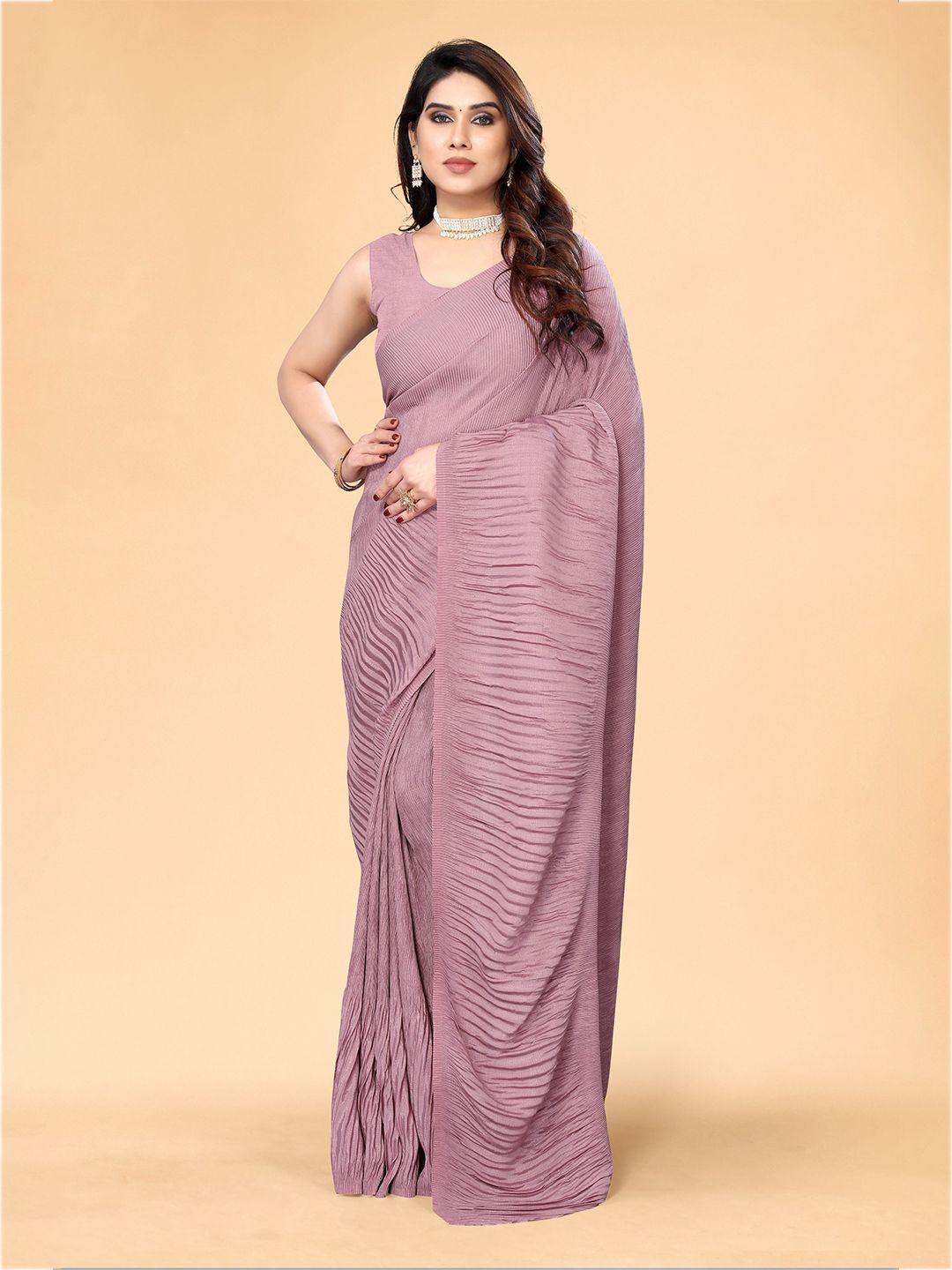 sidhidata crushed poly chiffon leheriya saree