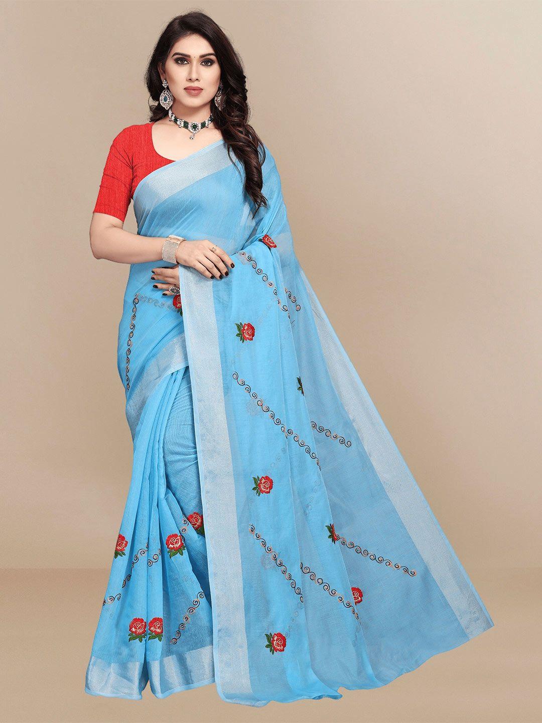 sidhidata floral zari chanderi saree