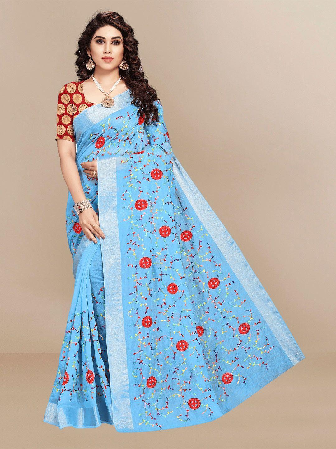 sidhidata floral zari chanderi saree