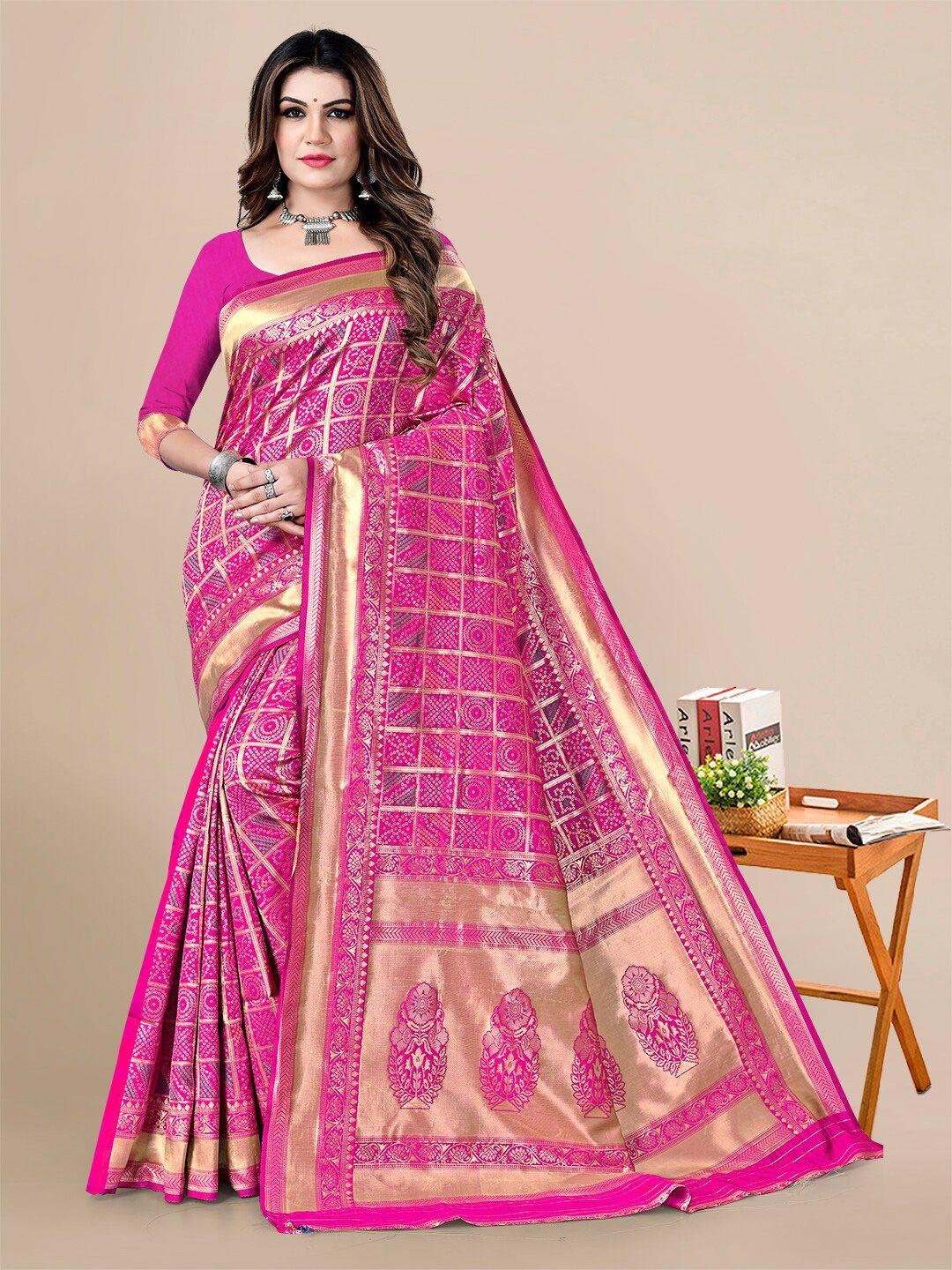 sidhidata woven design zari banarasi saree