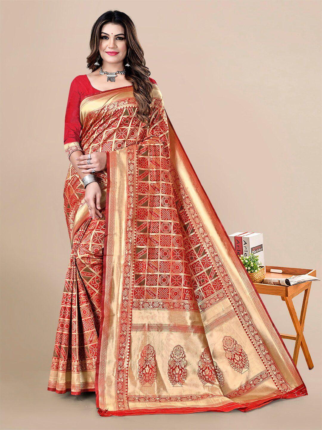 sidhidata woven design zari banarasi saree