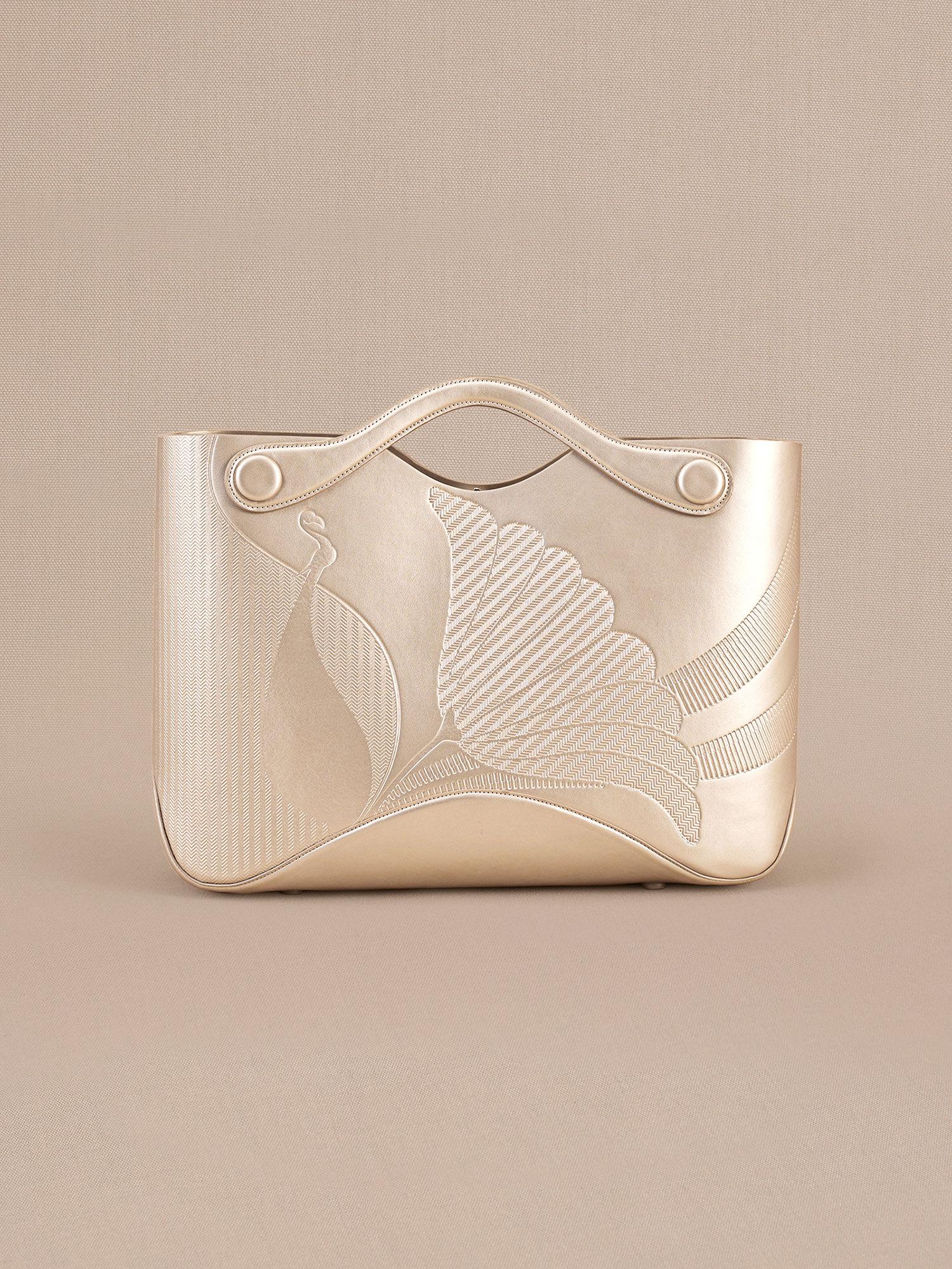 siena beige handbag with pouch