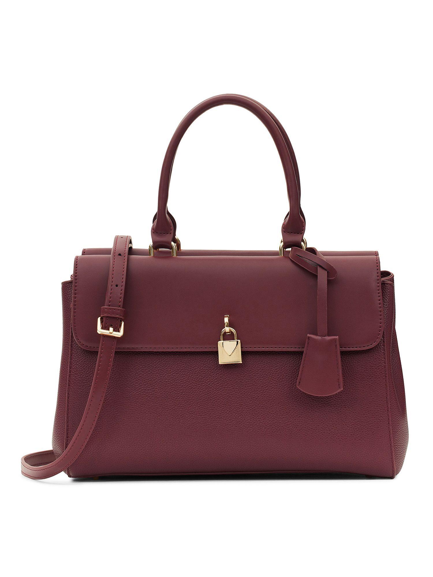 sierra maroon handbag (m)